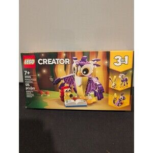 LEGO Creator Fantasy Forest Creatures 3-in-1 Set 31125 • Owl + Alternatives